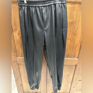 Zara faux leather pants